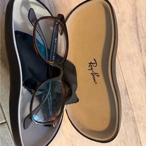 Ray-Ban Brown Frame Glasses